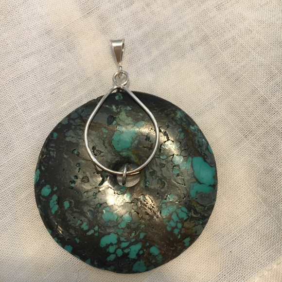 Genuine Turquoise Pendant, provides protection - Picture 3 of 4